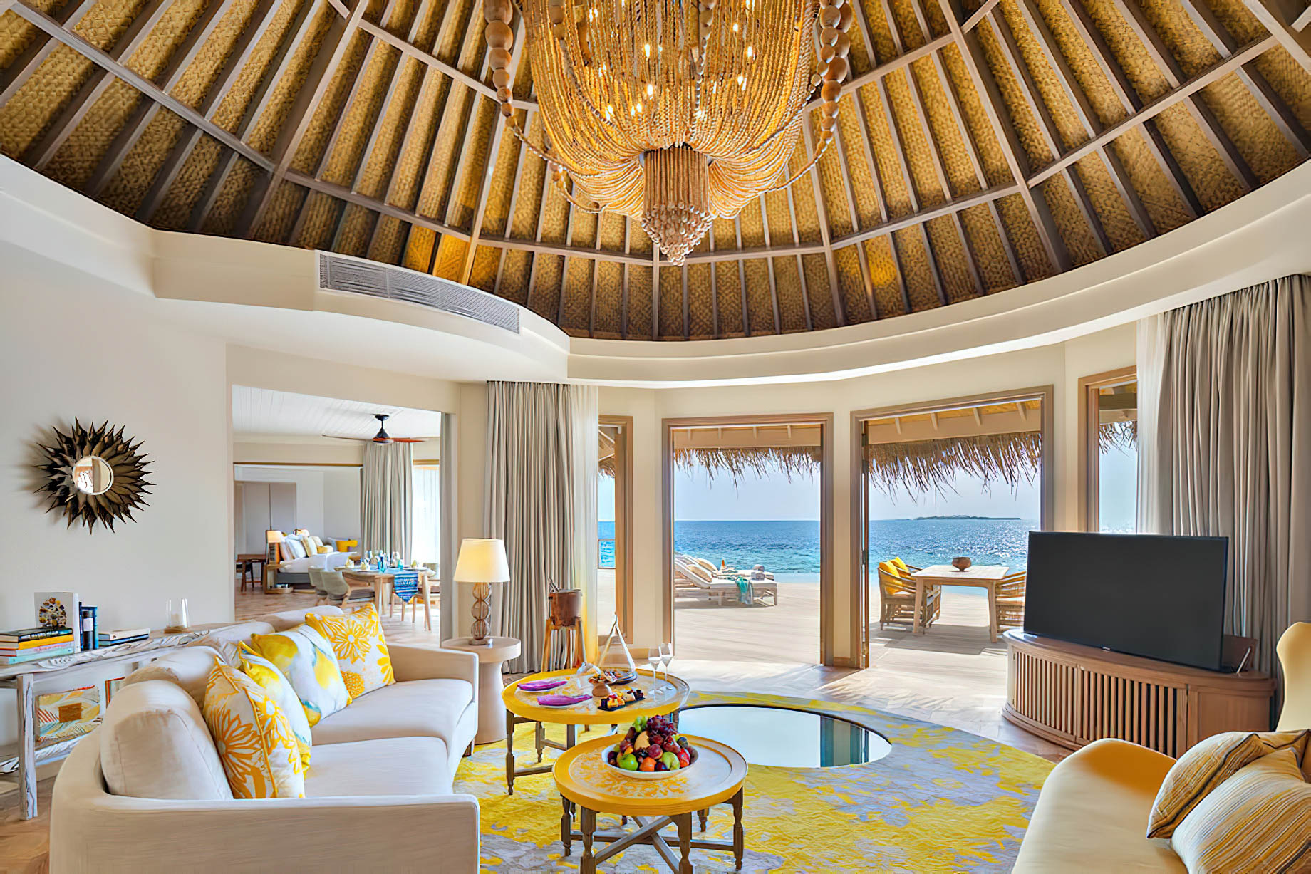 The Nautilus Maldives Resort - Thiladhoo Island, Maldives - The Nautilus Retreat Living Room