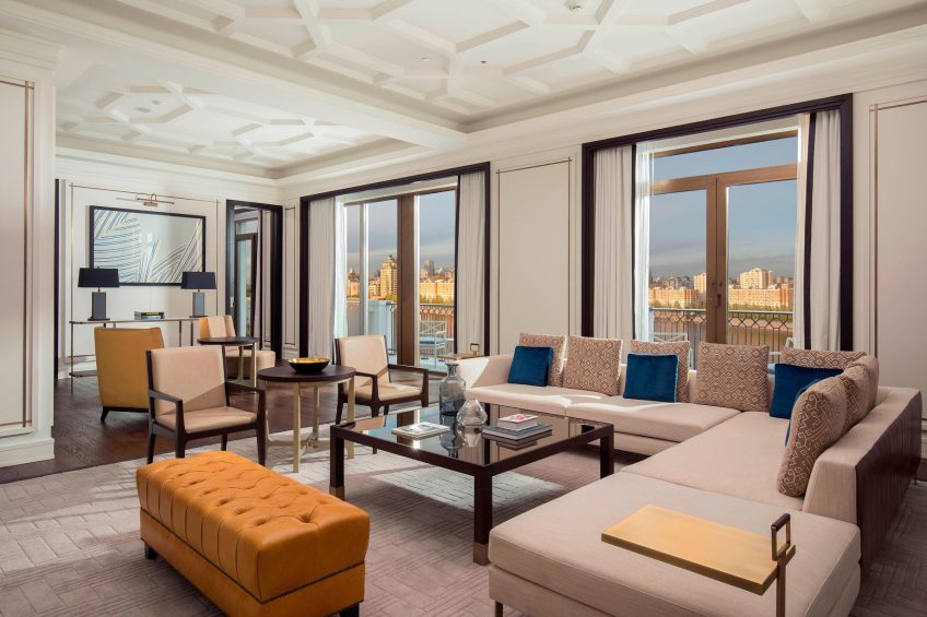 The St. Regis Astana Hotel - Astana, Kazakhstan - Royal Suite Living Room View