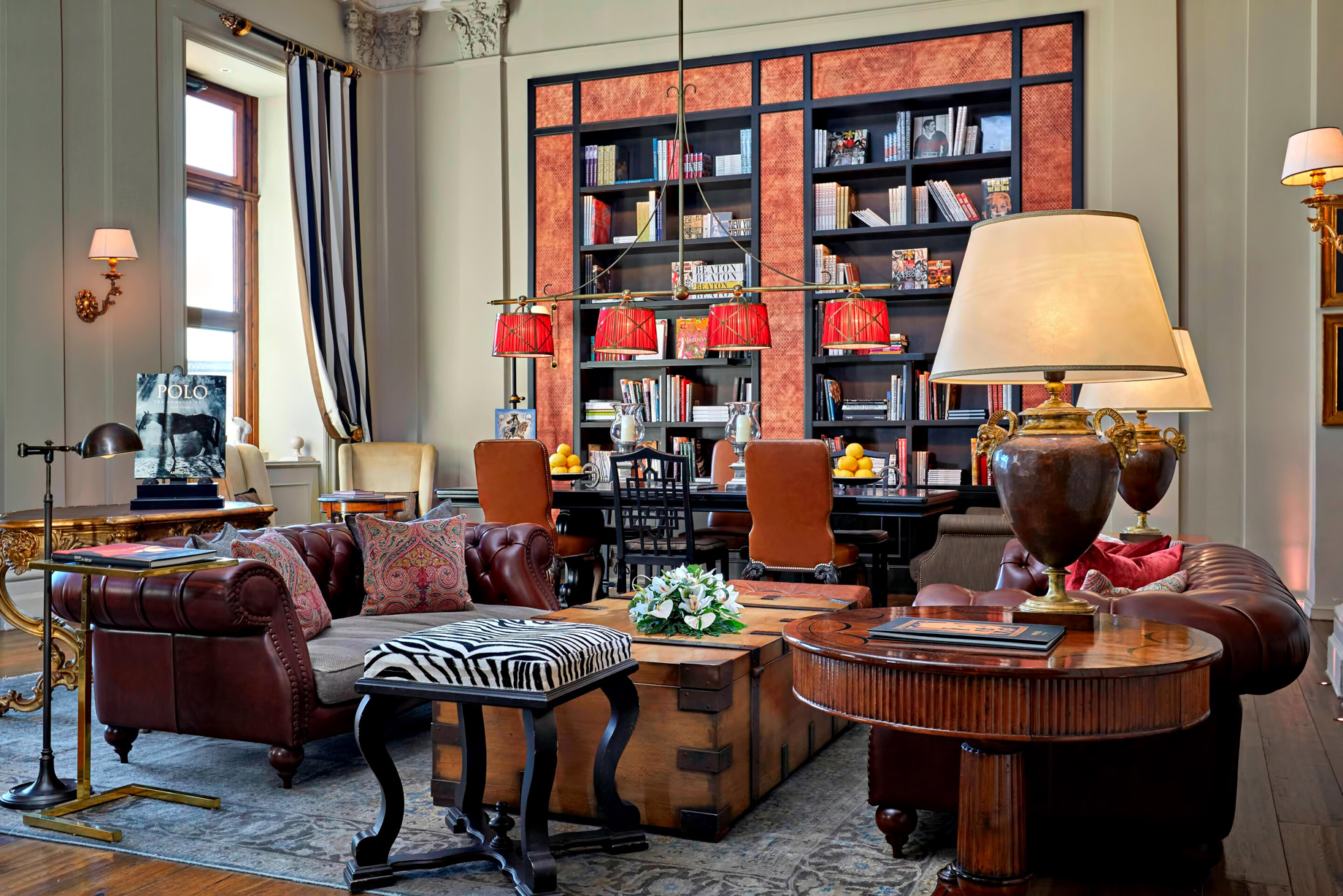 The St. Regis Florence Hotel - Florence, Italy - Library