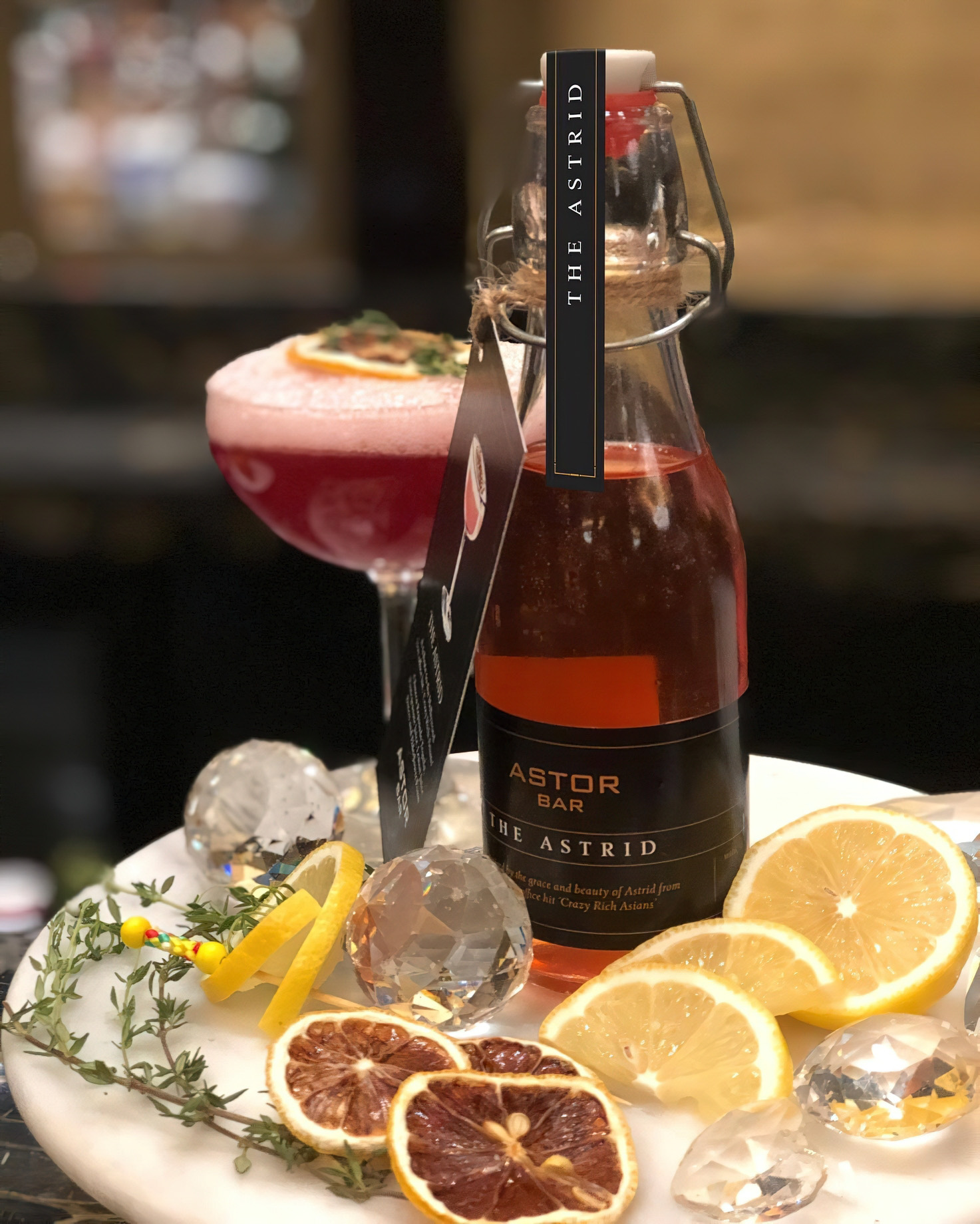 The St. Regis Kuala Lumpur Hotel – Kuala Lumpur, Malaysia – The Astrid Cocktail