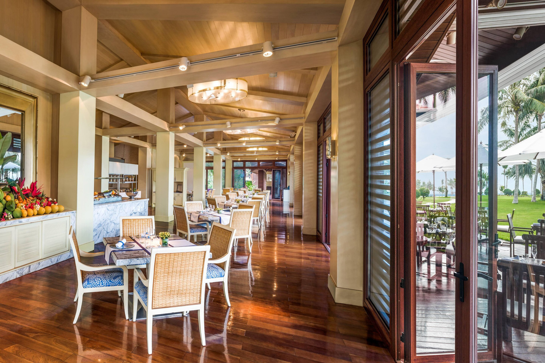 The St. Regis Sanya Yalong Bay Resort – Hainan, China – Driftwood Restaurant Interior