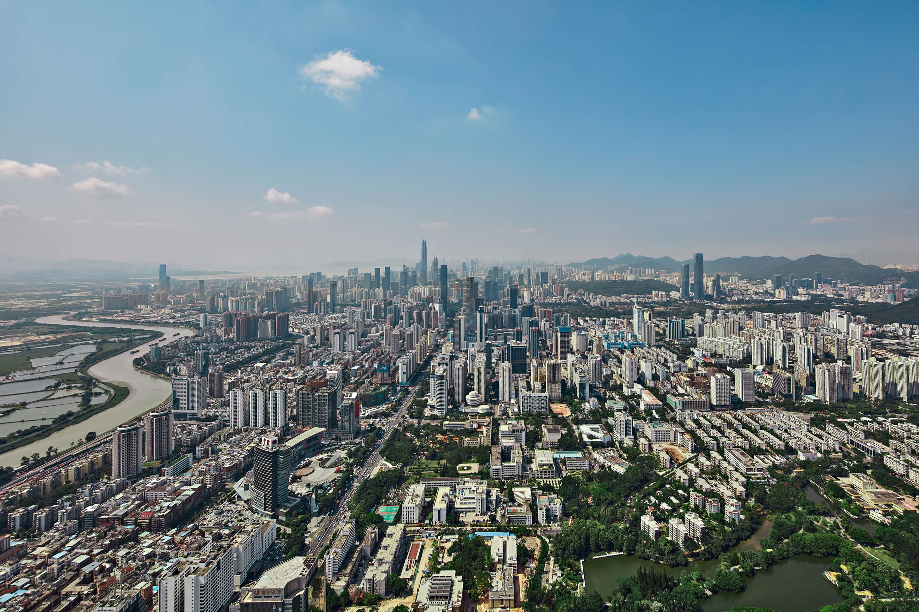 The St. Regis Shenzhen Hotel – Shenzhen, China – Guest View Skyline