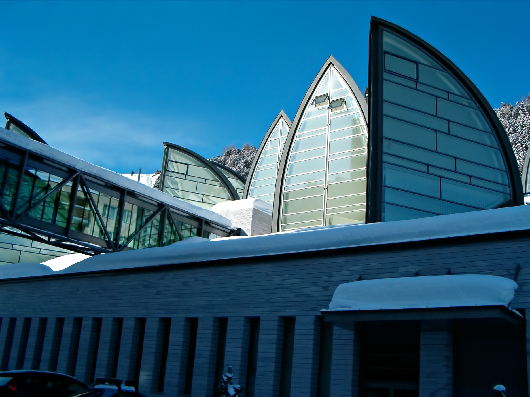 Tschuggen Grand Hotel - Arosa, Switzerland - Connectng the Mountain to the Sky
