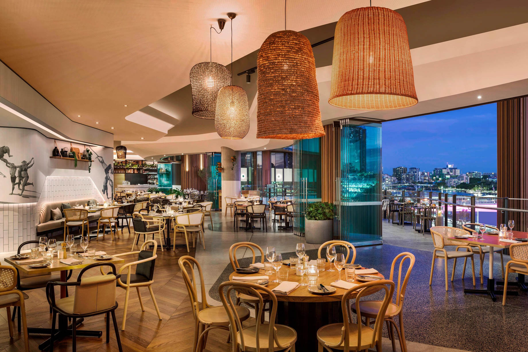 W Brisbane Hotel – Brisbane, Australia – Three Blue Ducks Restaurant