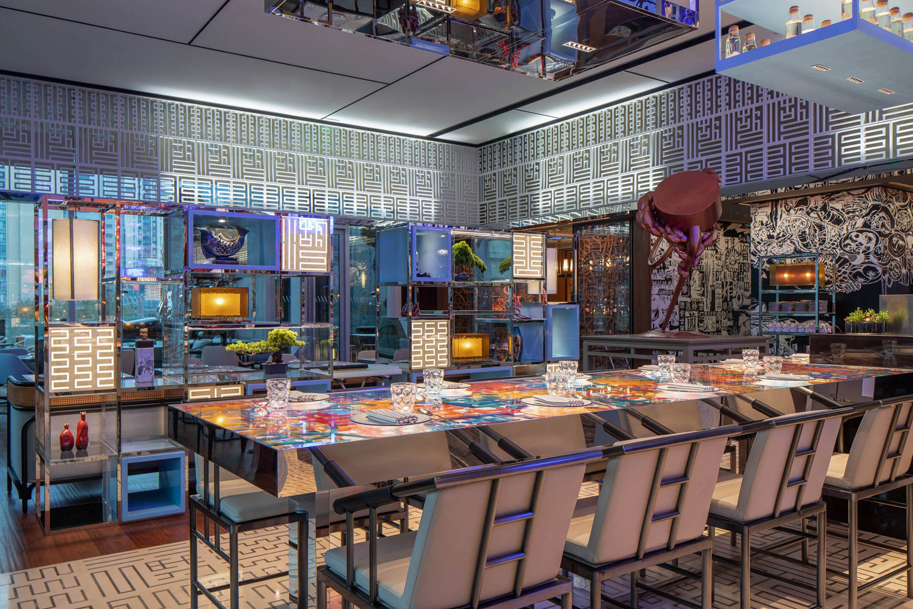 W Chengdu Hotel – Chengdu, China – ZING Chefs Table Setting
