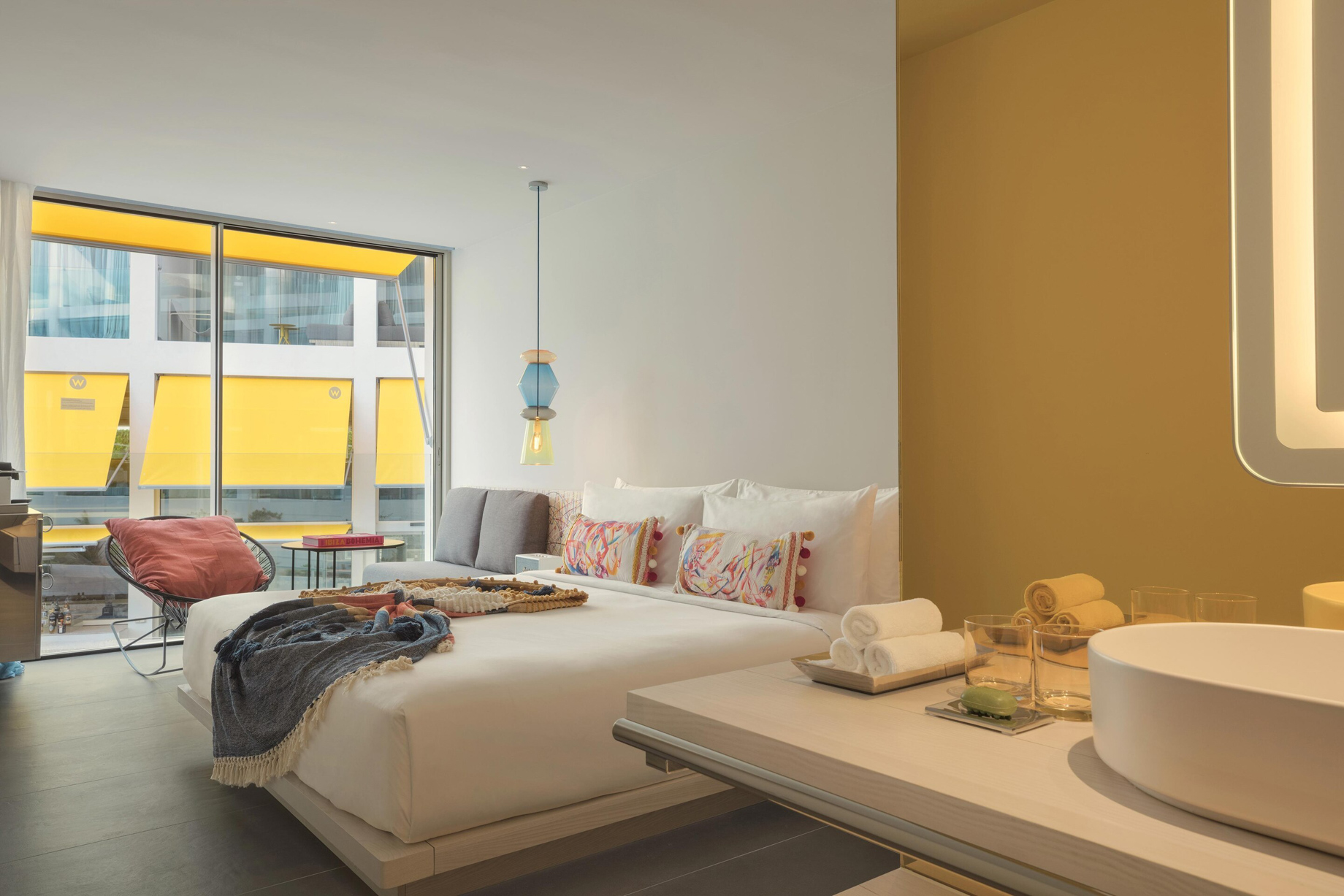 W Ibiza Hotel – Santa Eulalia del Rio, Spain – Cozy King Guest Room