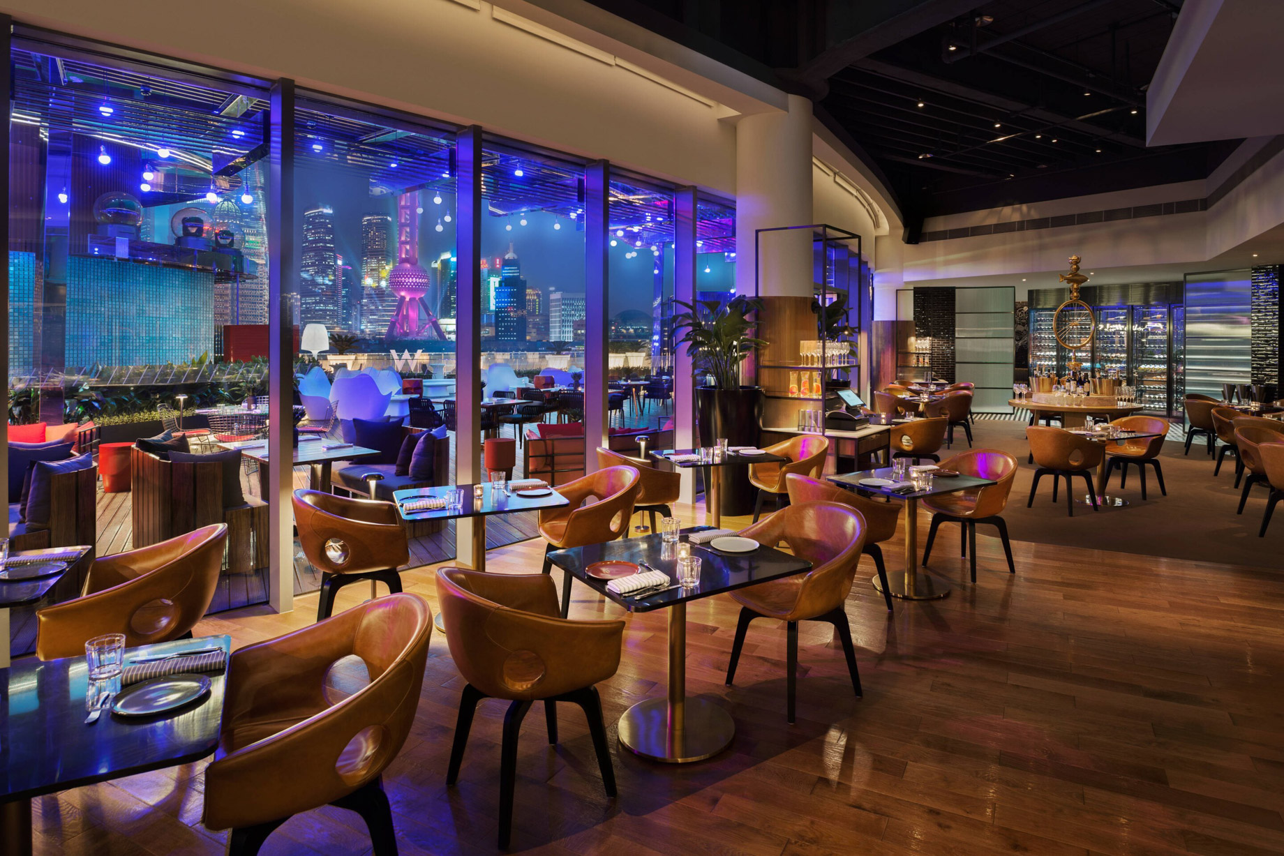 W Shanghai The Bund Hotel – Shanghai, China – The Kitchen Table Night