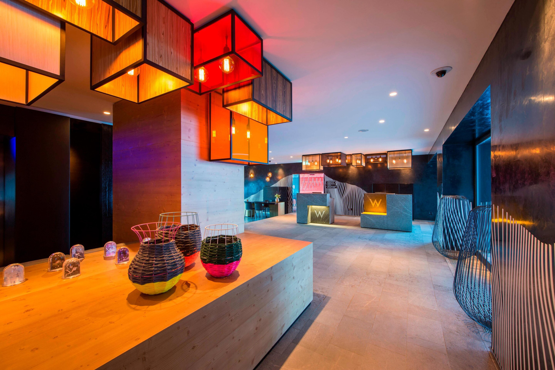 W Verbier Hotel – Verbier, Switzerland – Lobby Welcome Area