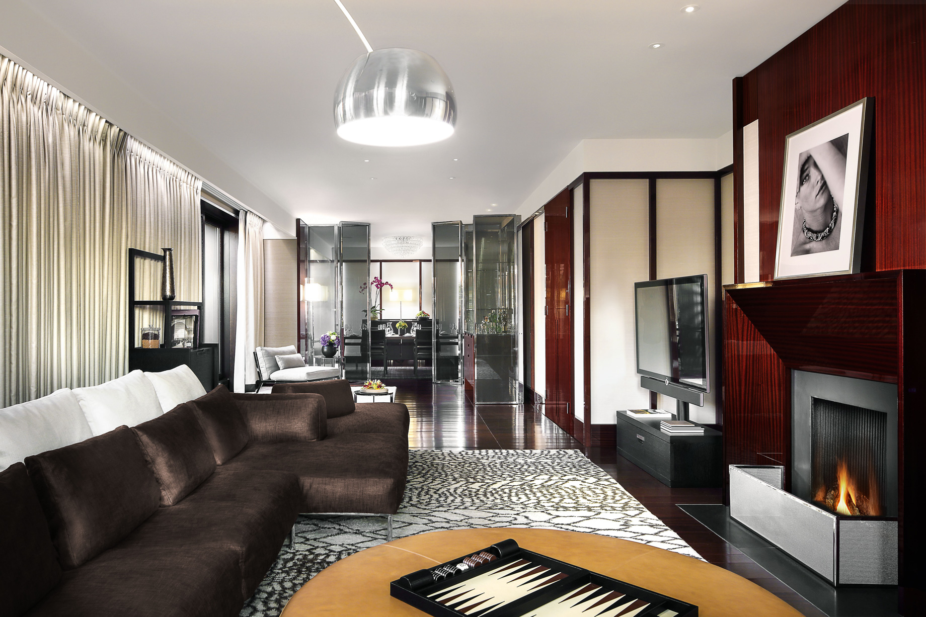 Bvlgari Hotel London – Knightsbridge, London, UK – Bvlgari Suite Living and Dining Room