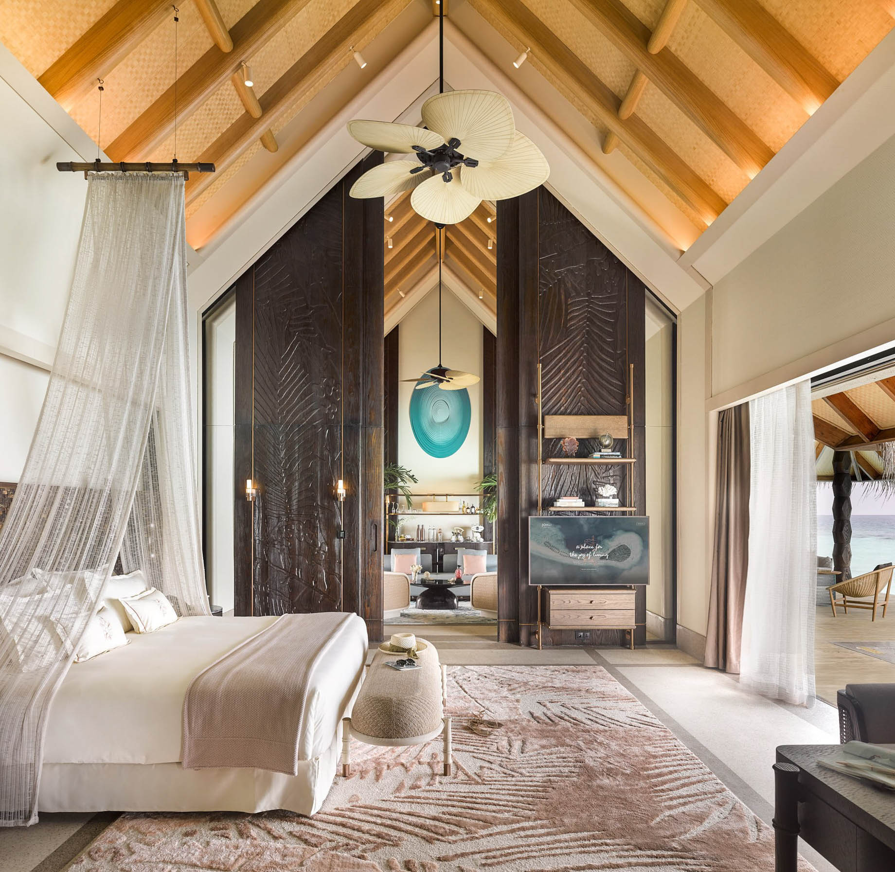 JOALI Maldives Resort - Muravandhoo Island, Maldives - Water Villa Master Bedroom