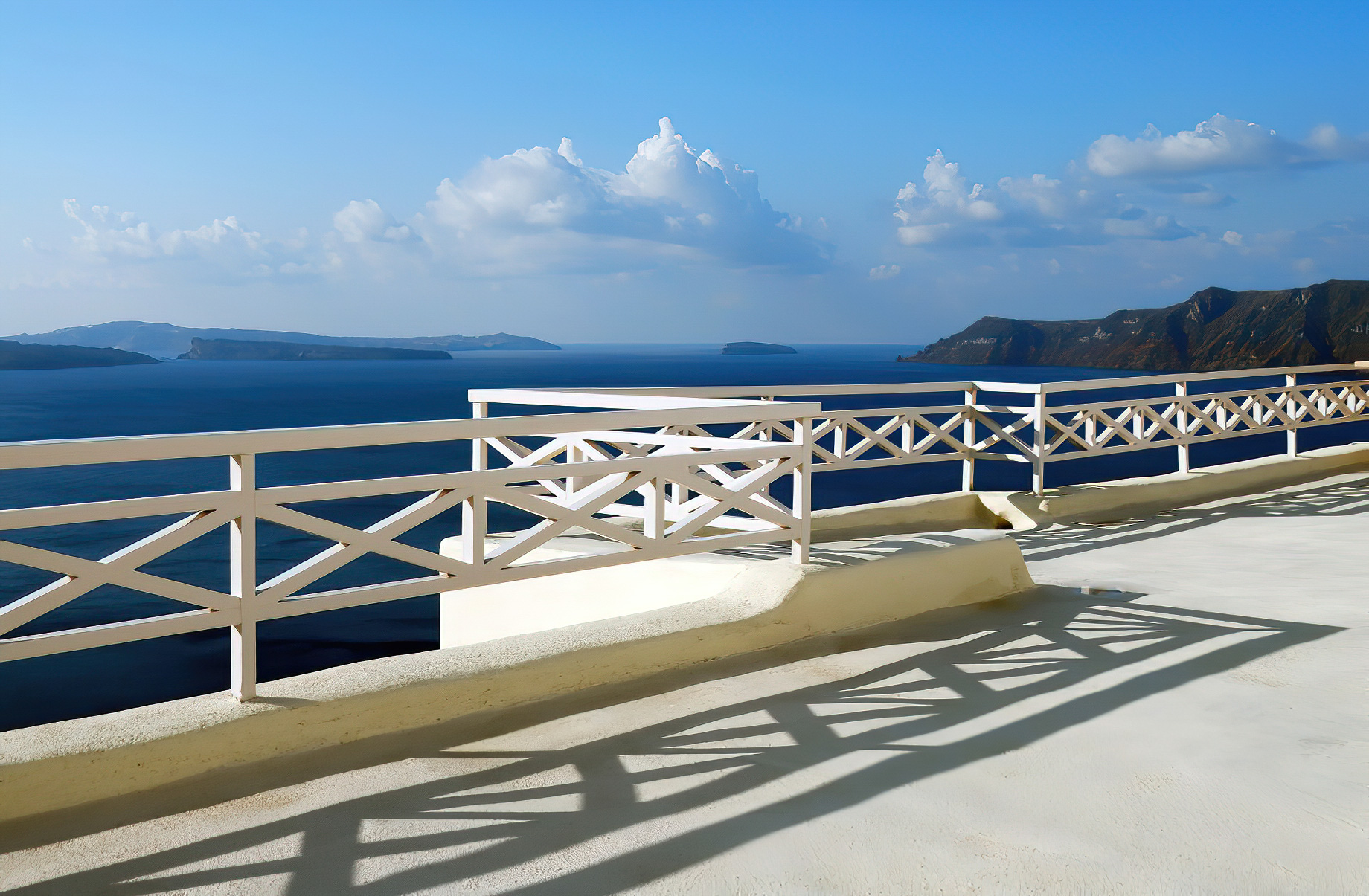 Mystique Hotel Santorini – Oia, Santorini Island, Greece – Exterior Deck Railing