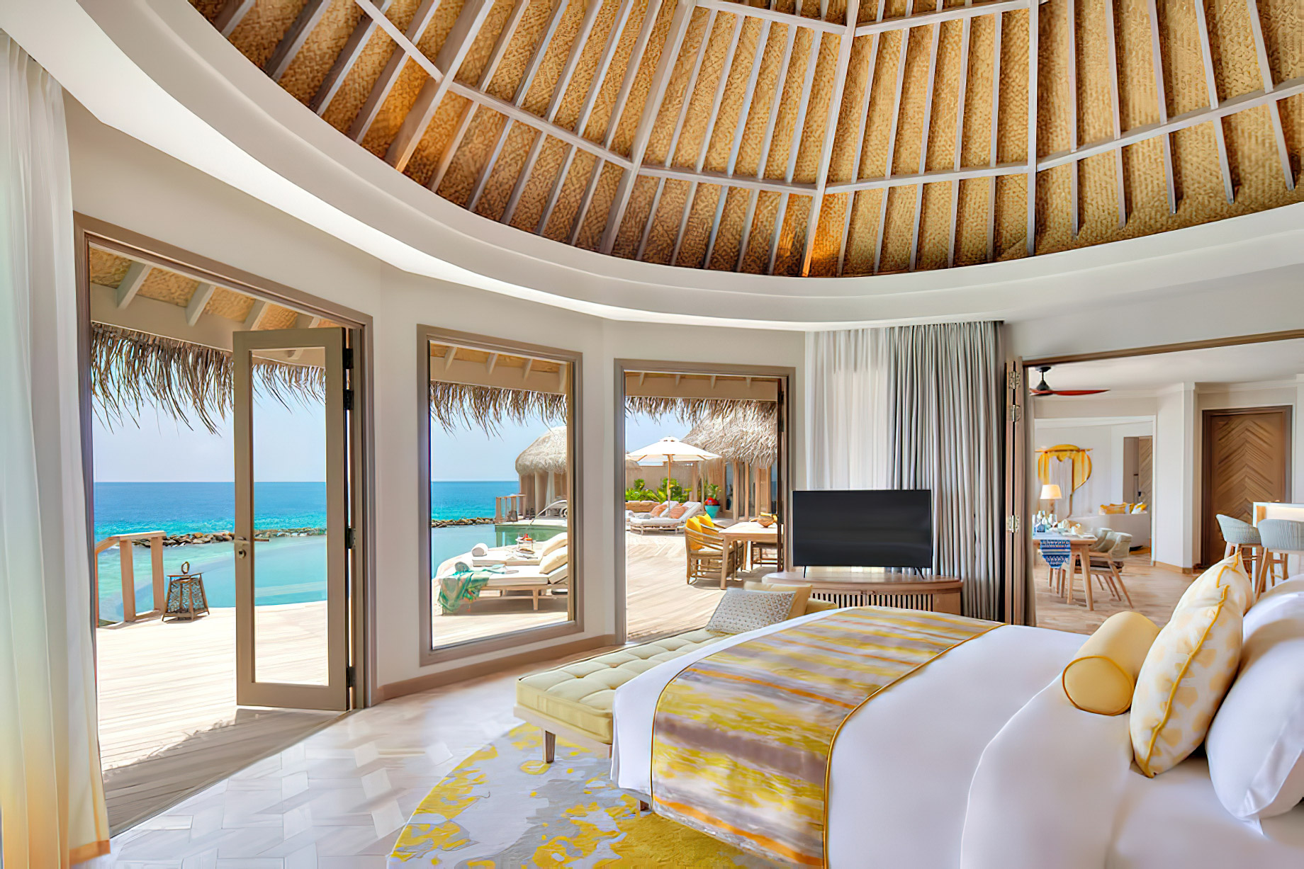 The Nautilus Maldives Resort – Thiladhoo Island, Maldives – The Nautilus Retreat Master Bedroom