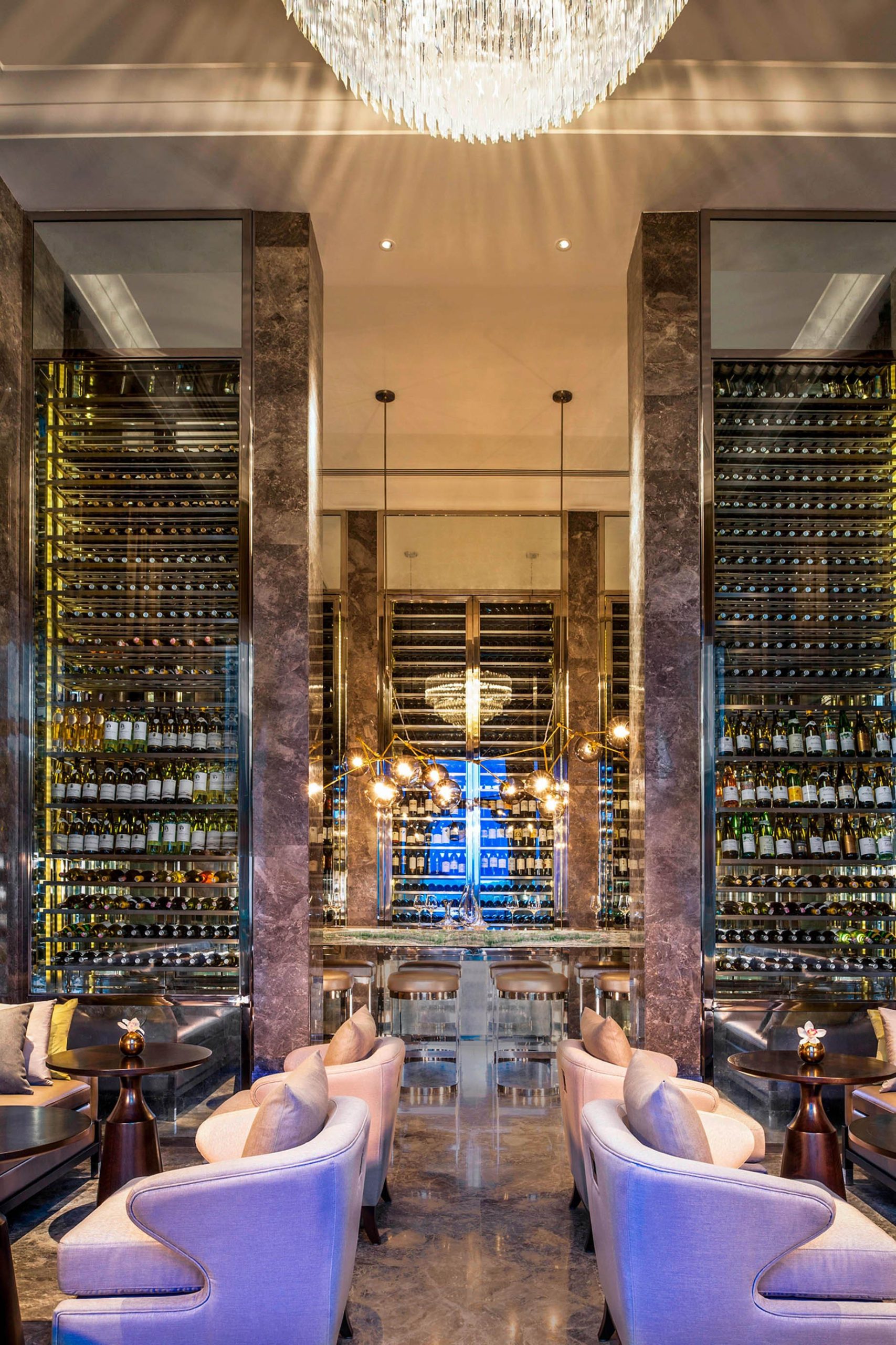 The St. Regis Langkawi Resort – Langkawi, Malaysia – Decanter Wine Bar Decor