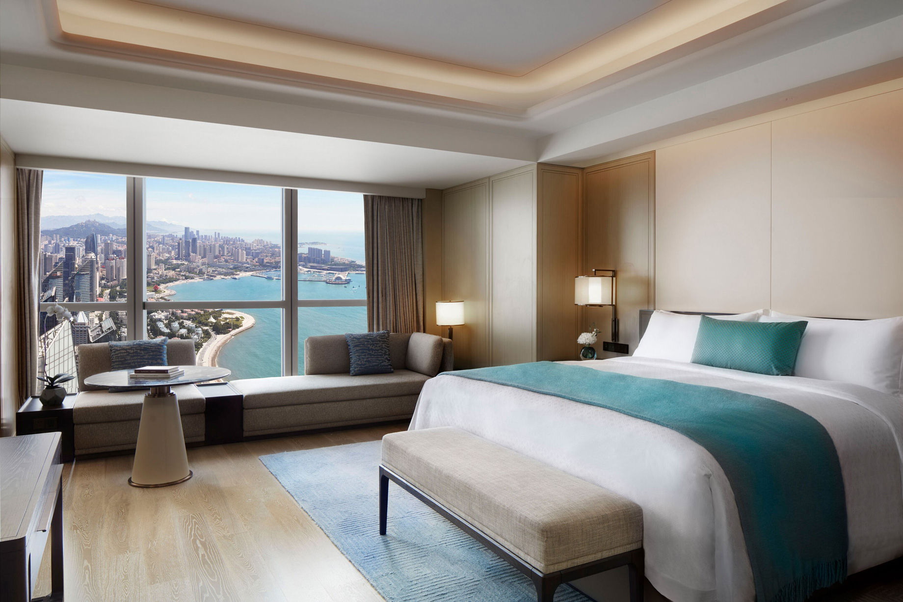 The St. Regis Qingdao Hotel - Qingdao, Shandong, China - Grand Ocean View King Guest Room