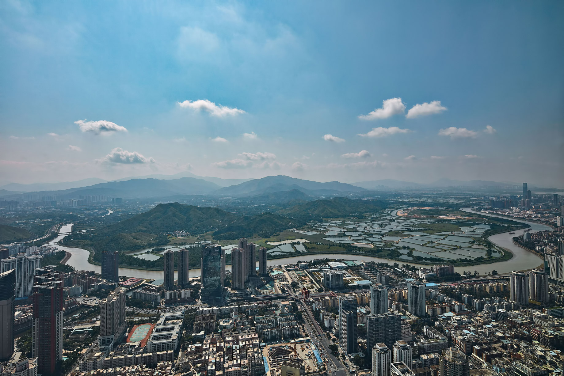 The St. Regis Shenzhen Hotel – Shenzhen, China – Guest View Skyline