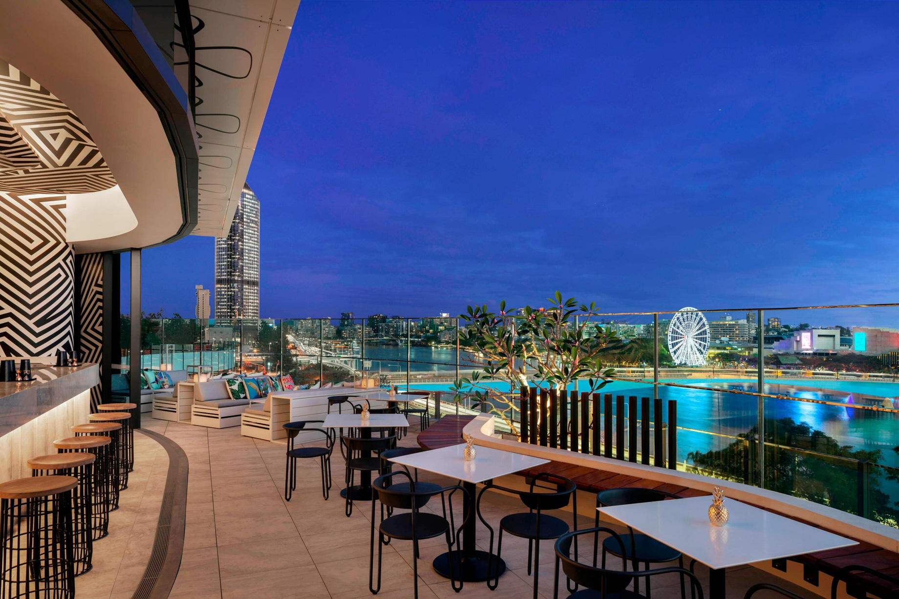 W Brisbane Hotel – Brisbane, Australia – WET Deck Terrace
