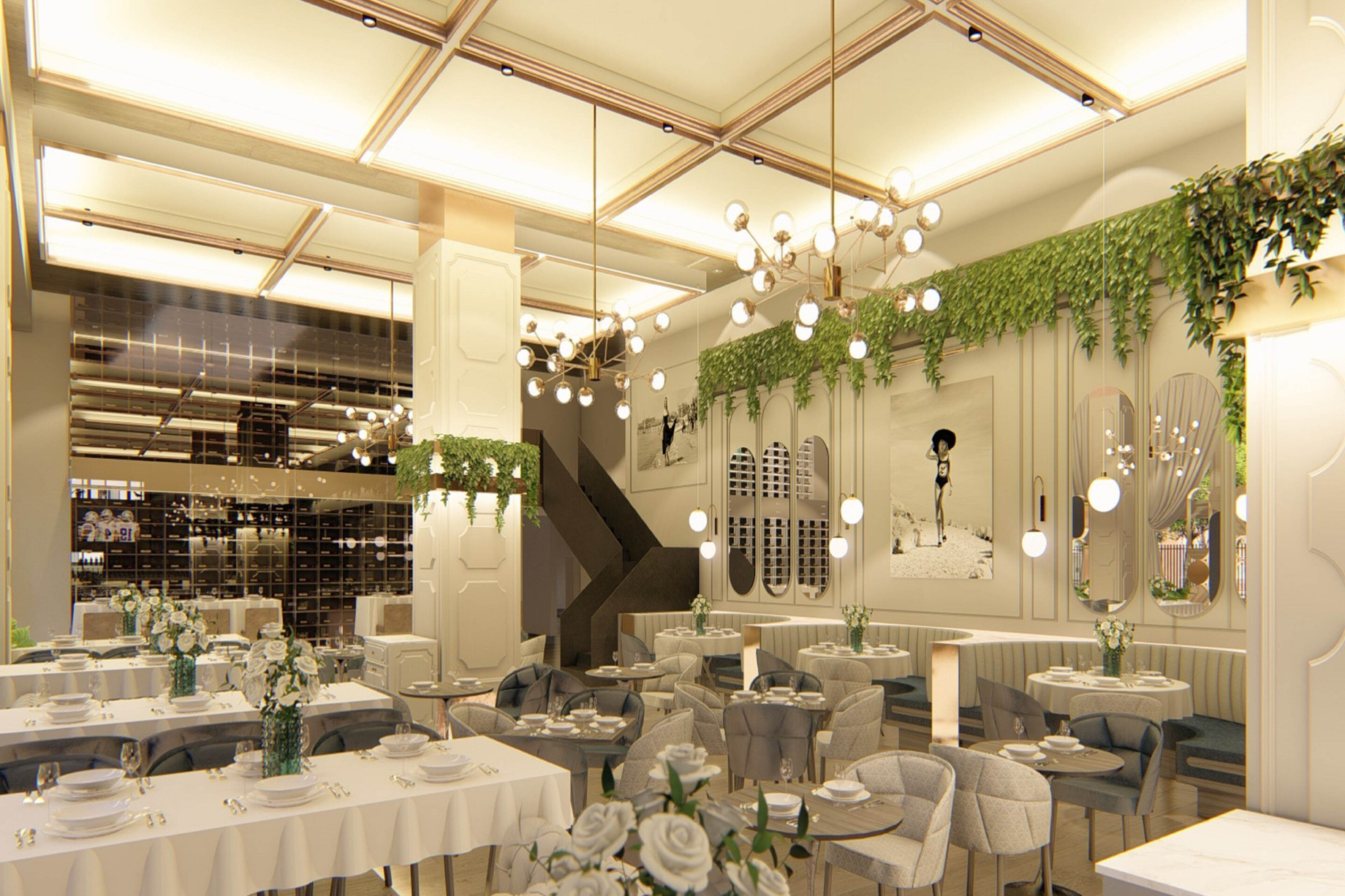 W Dallas Victory Hotel – Dallas, TX, USA – Villa Azur Dining Room Tables