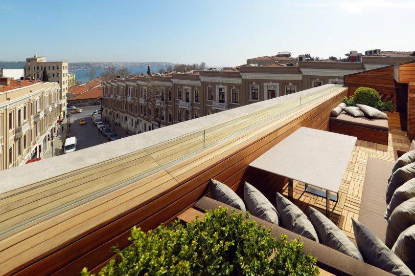W Istanbul Hotel - Istanbul, Turkey - E Wow Suite Outdoor Terrace