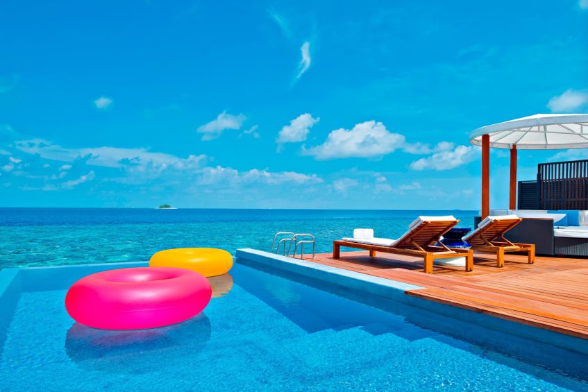 019 - W Maldives Resort - Fesdu Island, Maldives - Fabulous Overwater Oasis Bungalow Pool