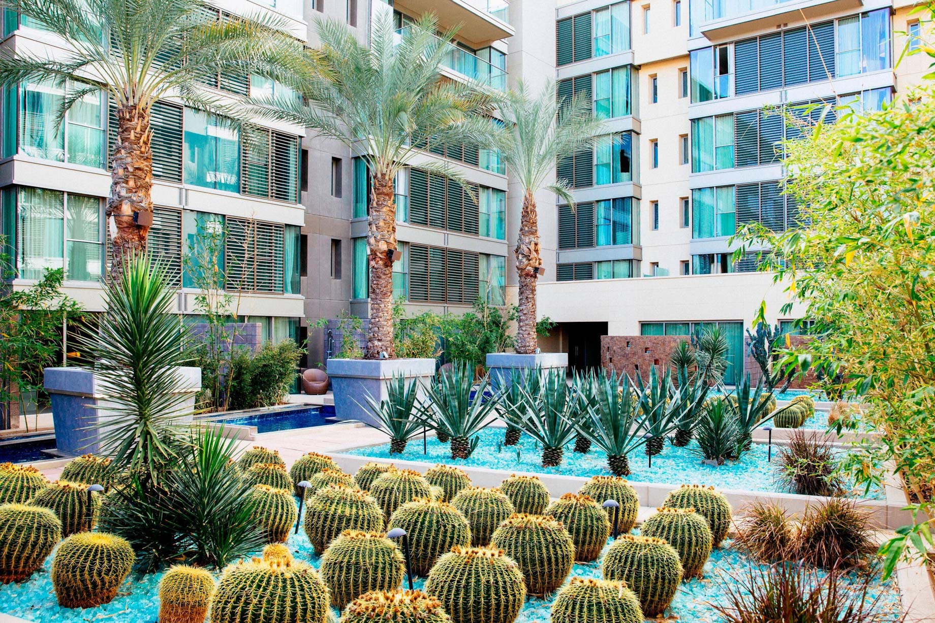 W Scottsdale Hotel – Scottsdale, AZ, USA – Zen Garden