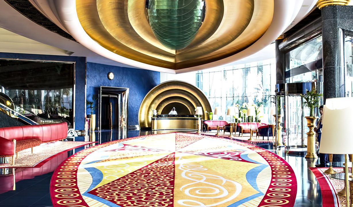 Burj Al Arab Jumeirah Hotel - Dubai, UAE - Lobby