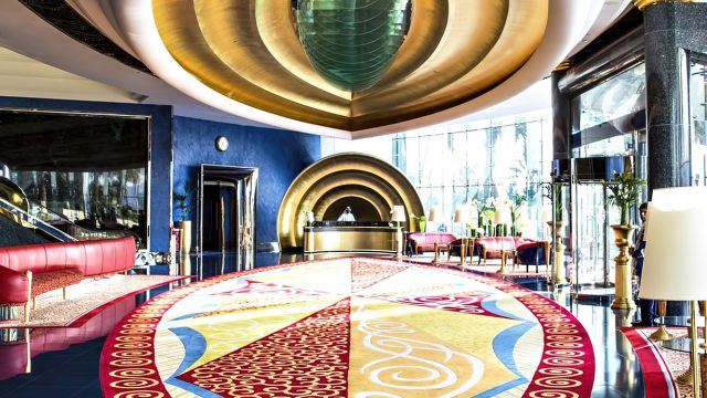 Burj Al Arab Jumeirah Hotel - Dubai, UAE - Lobby