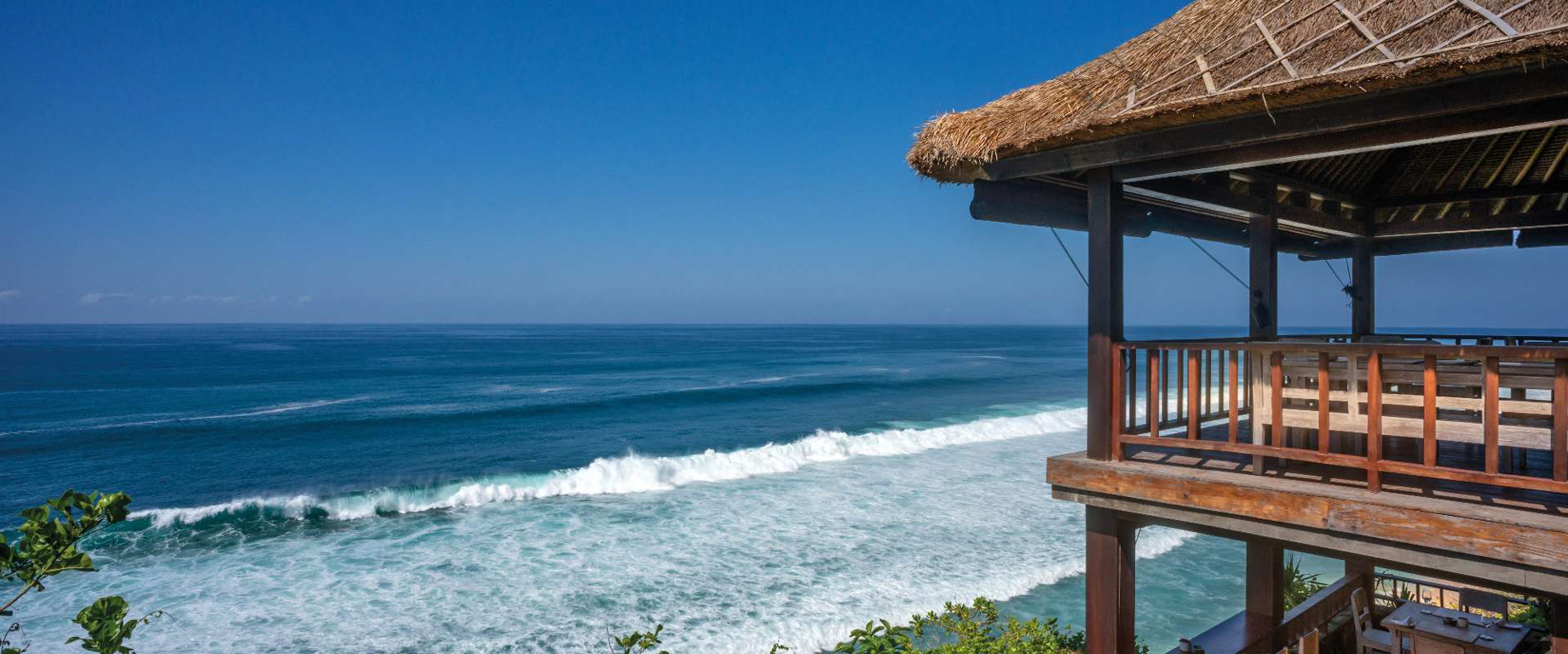 Bvlgari Resort Bali – Uluwatu, Bali, Indonesia – La Spiaggia Restaurant Cliffside Ocean View