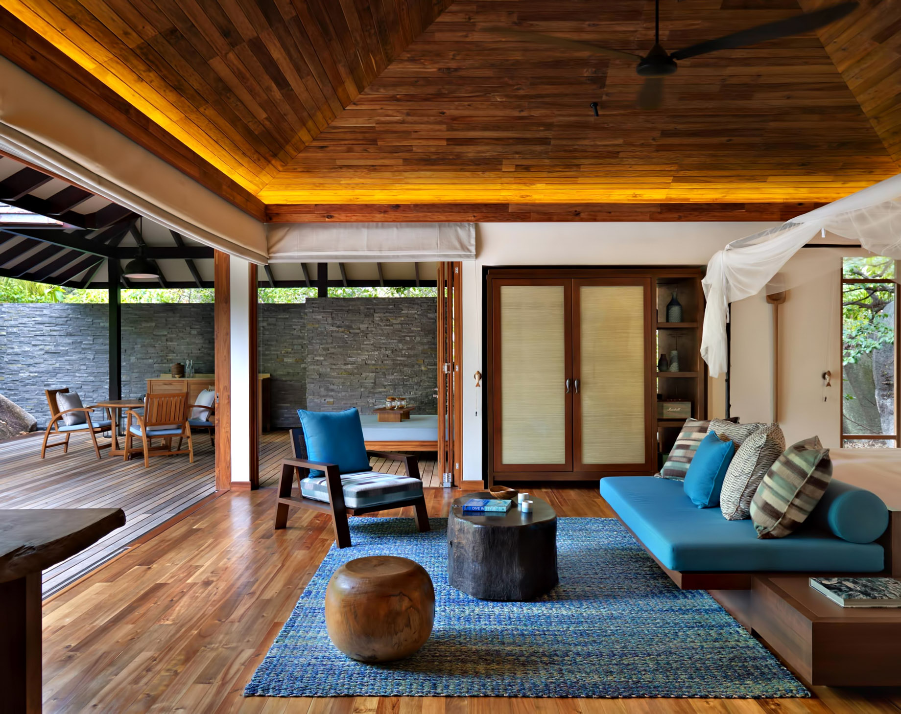 Six Senses Zil Pasyon Resort – Felicite Island, Seychelles – Hideaway Pool Villa Bedroom