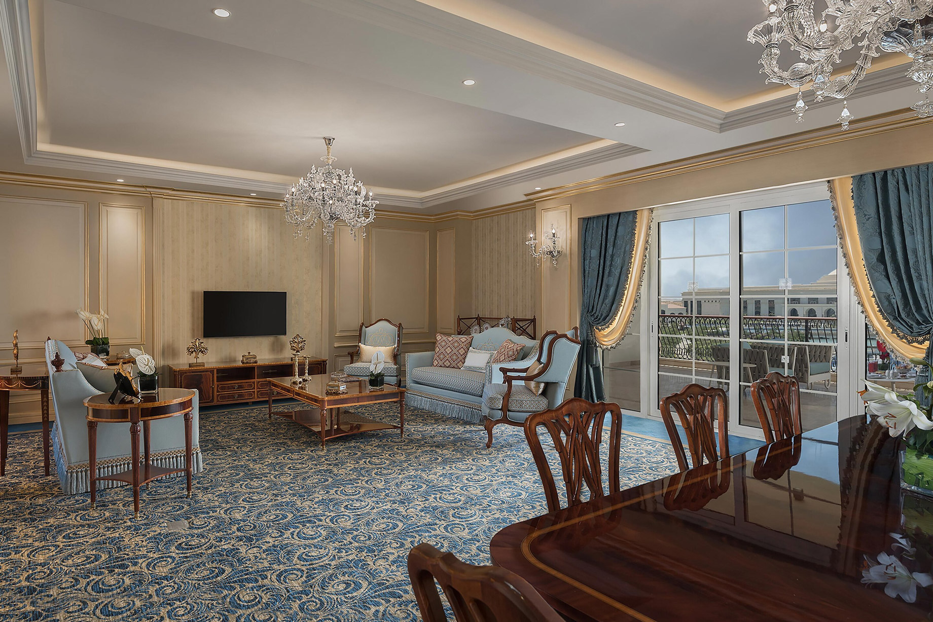 The St. Regis Almasa Hotel – Cairo, Egypt – Royal Suite Living Area