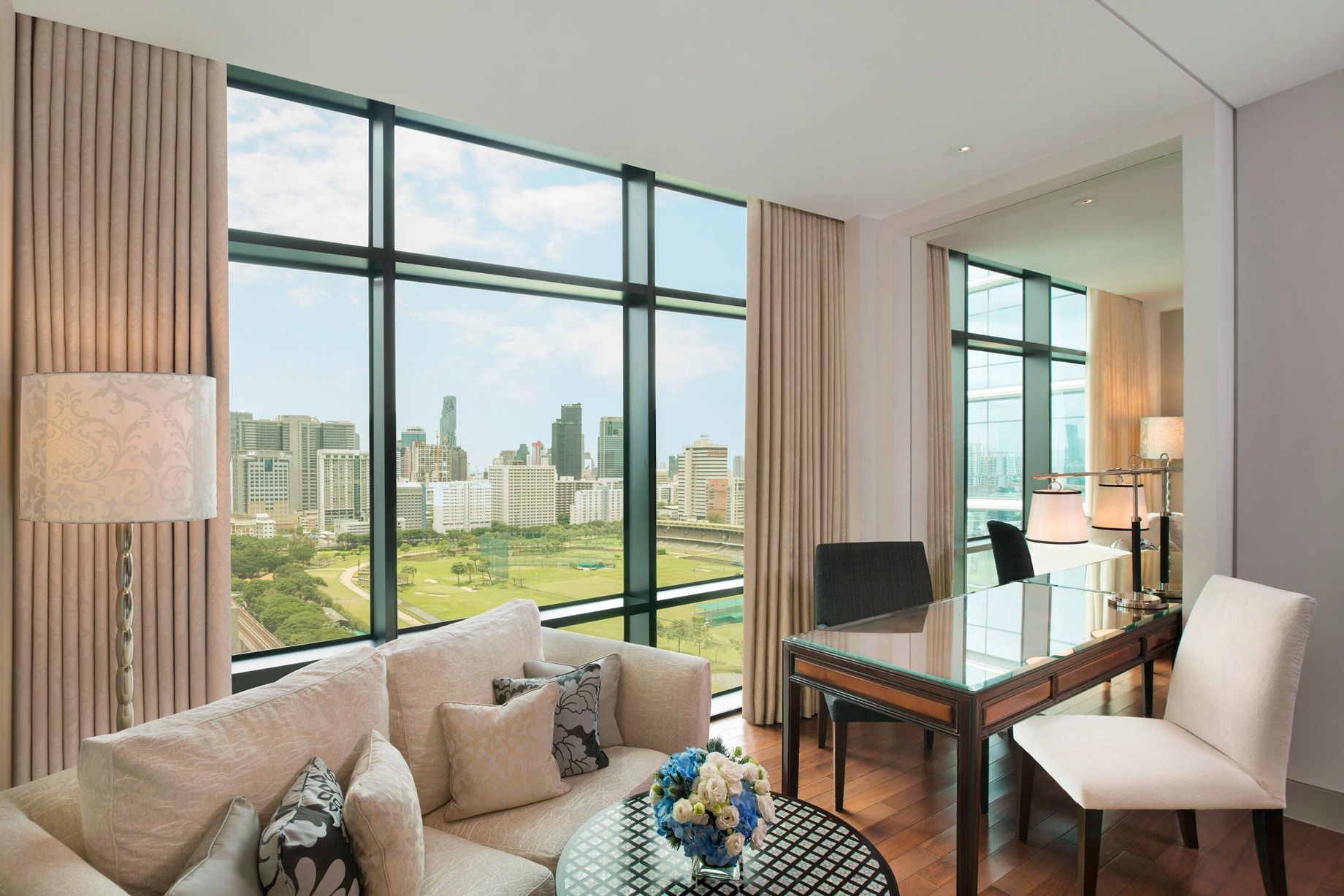 The St. Regis Bangkok Hotel – Bangkok, Thailand – Double Grand Deluxe Guest Room Golf Course View