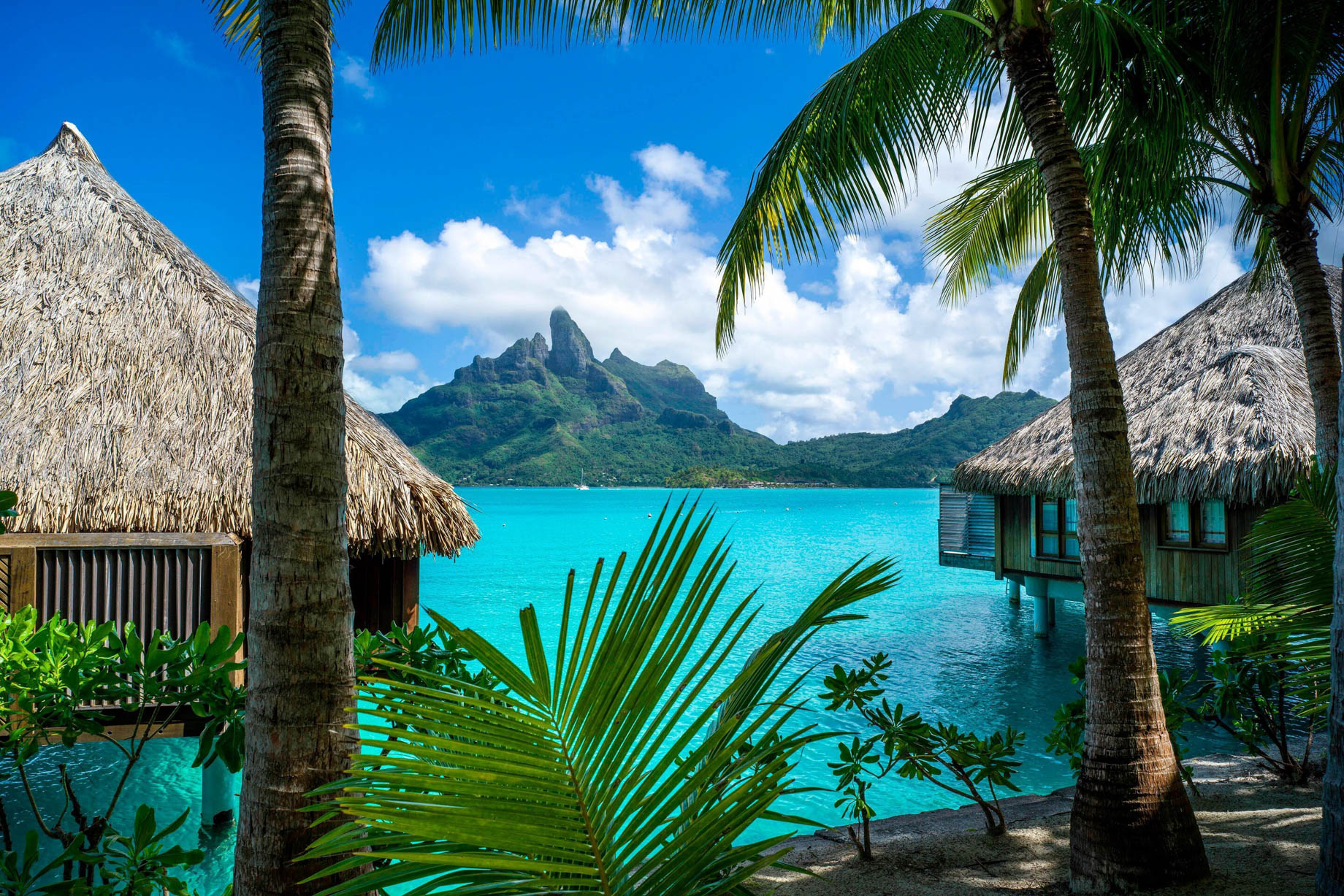 The St. Regis Bora Bora Resort – Bora Bora, French Polynesia – Overwater Deluxe Otemanu Villa Exterior