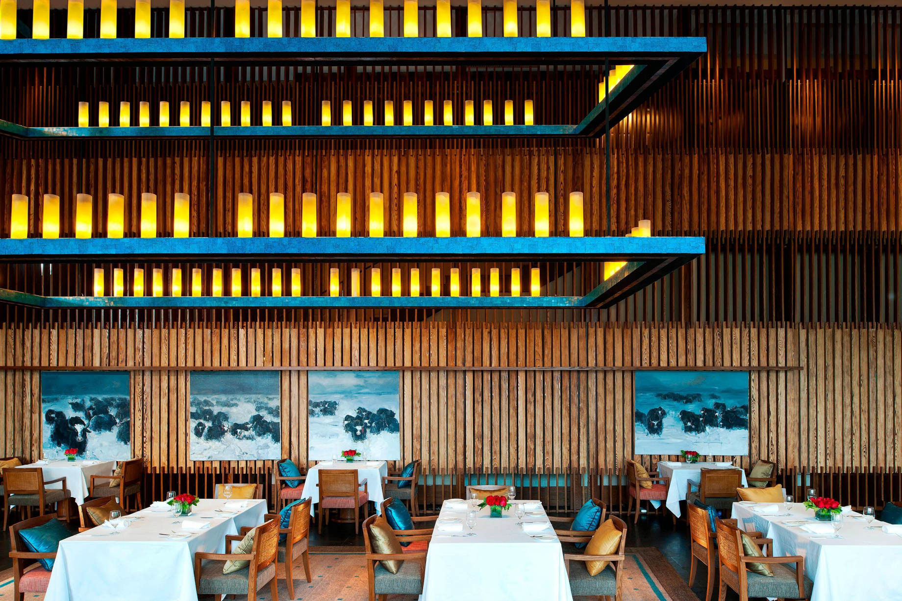 The St. Regis Lhasa Resort - Lhasa, Xizang, China - Social Restaurant Interior
