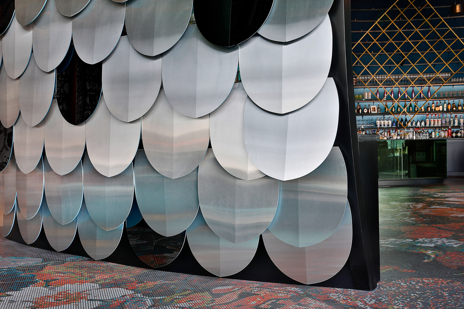 W Abu Dhabi Yas Island Hotel – Abu Dhabi, UAE – W Lounge Design Details