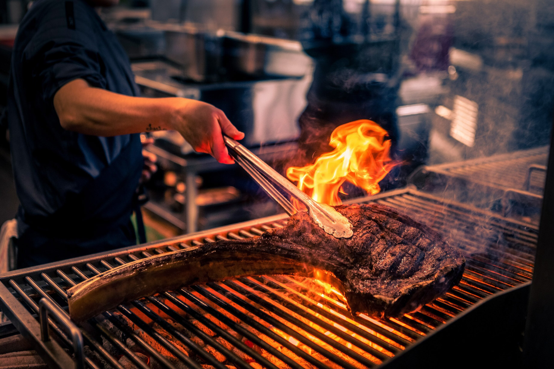 W Barcelona Hotel – Barcelona, Spain – FIRE Grill Barbacue Steak