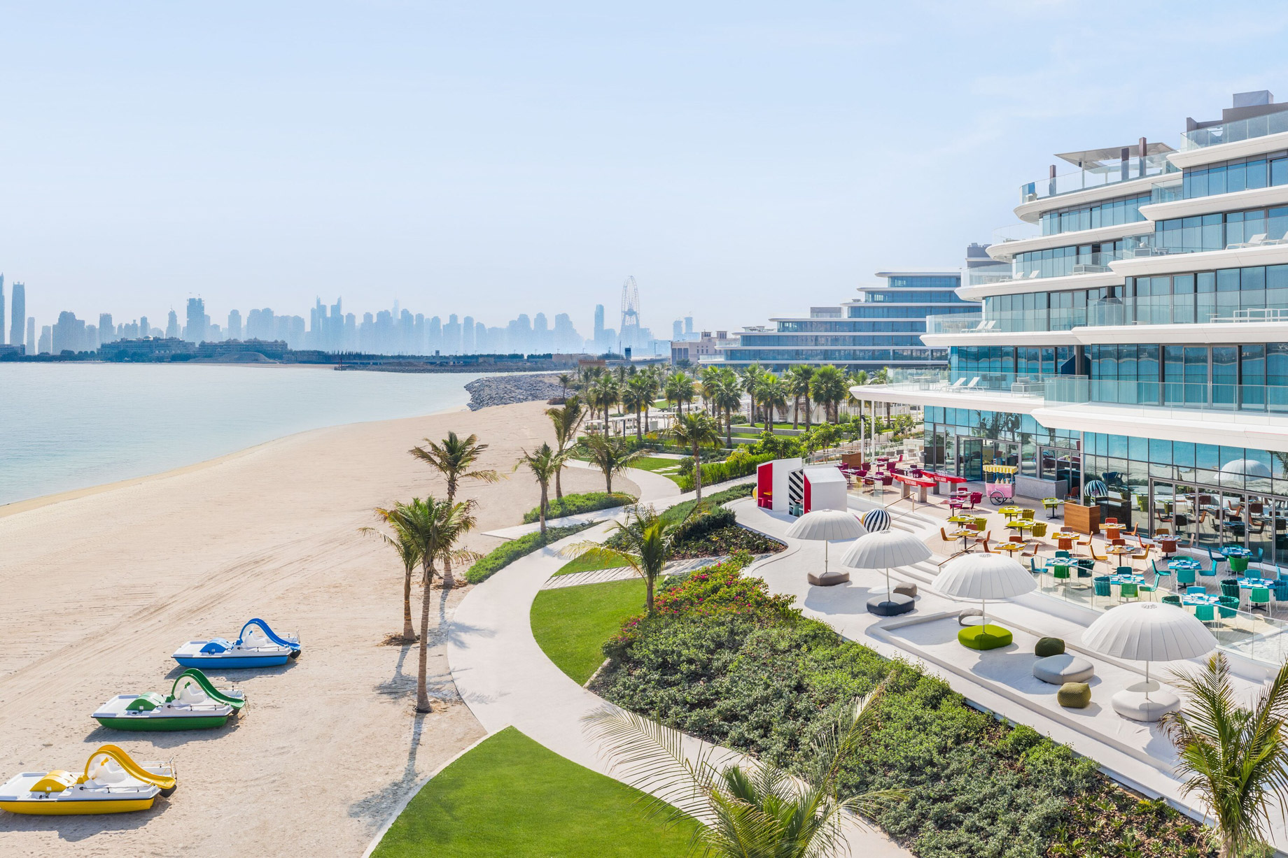 W Dubai The Palm Resort – Dubai, UAE – Torno Subito Exterior Beach Patio