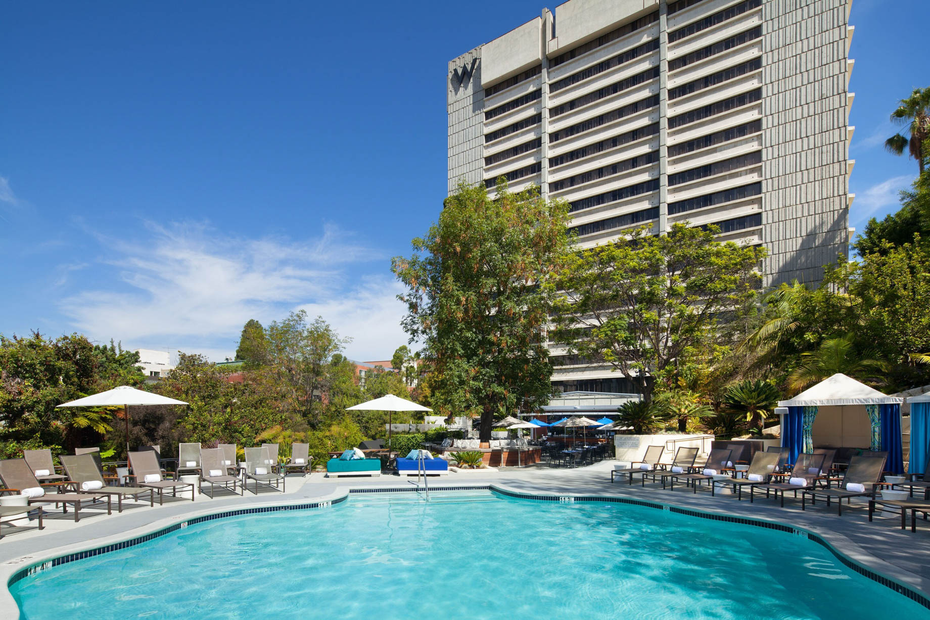W Los Angeles West Beverly Hills Hotel – Los Angeles, CA, USA – WET Deck