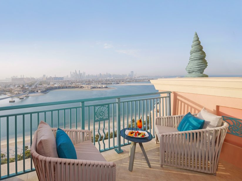 Atlantis The Palm Resort - Crescent Rd, Dubai, UAE - Presidential Suite Balcony