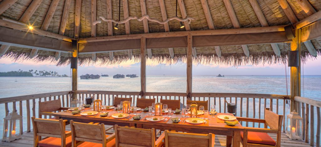Gili Lankanfushi Resort - North Male Atoll, Maldives - The Private Reserve Second Level Dining Area