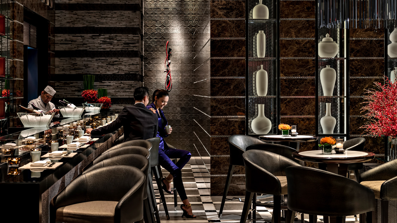 Regent Shanghai Pudong Hotel – Shanghai, China – Evening Lounge