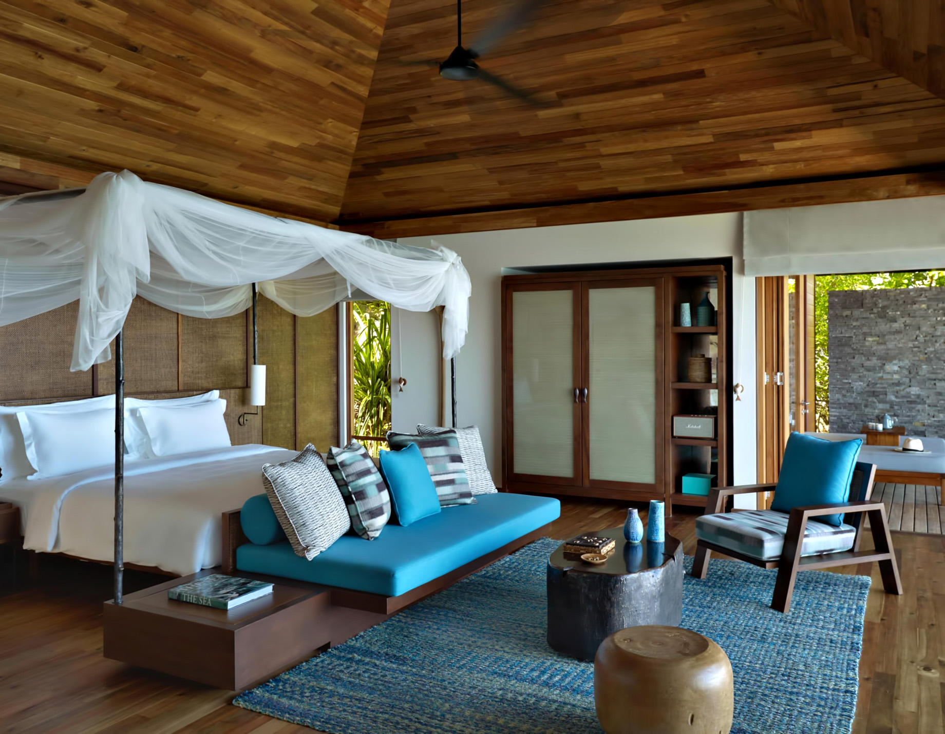 Six Senses Zil Pasyon Resort – Felicite Island, Seychelles – Hideaway Pool Villa Bedroom