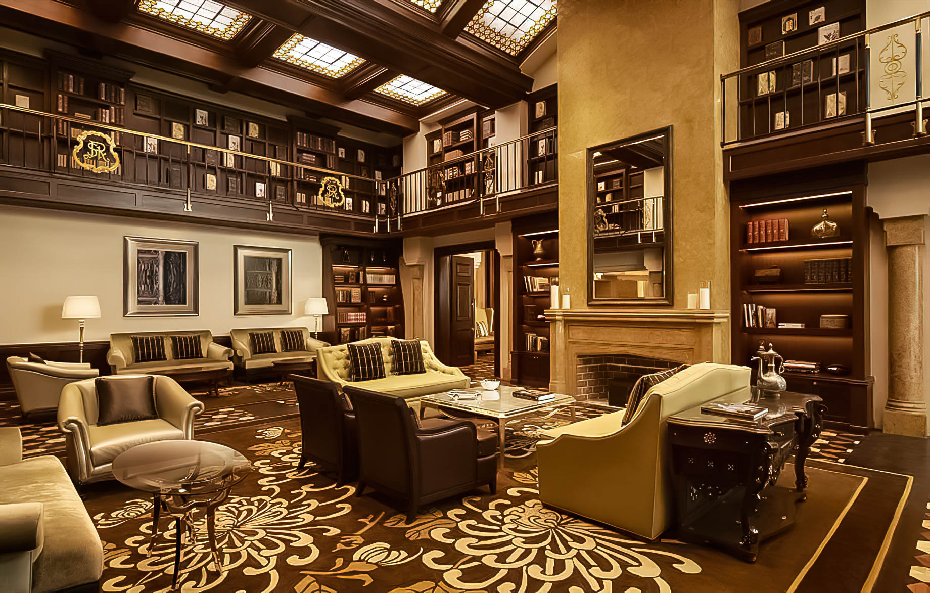 The St. Regis Abu Dhabi Hotel – Abu Dhabi, United Arab Emirates – St. Regis Bar Library