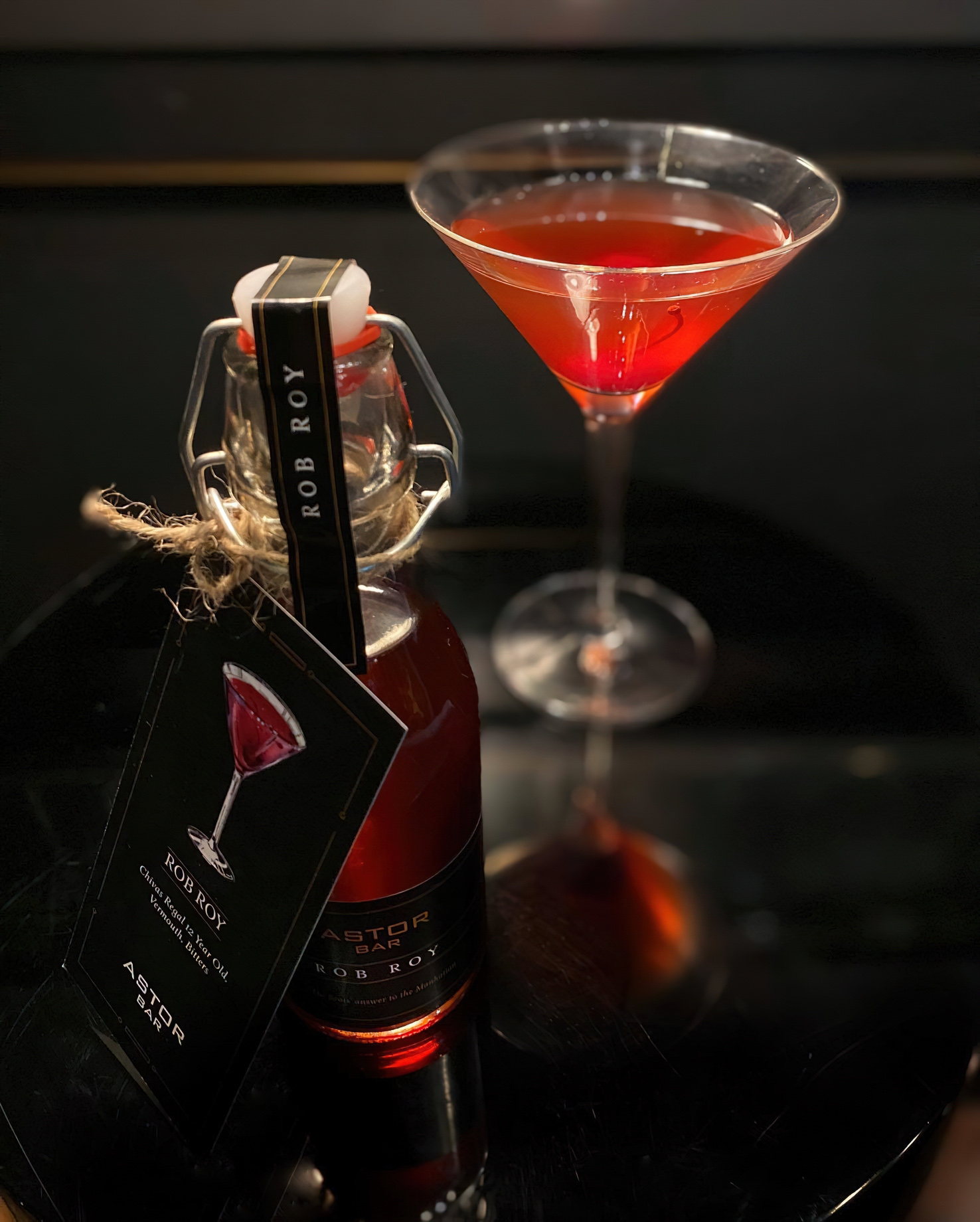 The St. Regis Kuala Lumpur Hotel - Kuala Lumpur, Malaysia - Rob Roy Cocktail