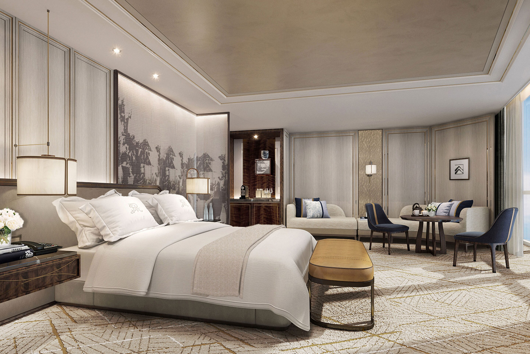 The St. Regis Qingdao Hotel – Qingdao, Shandong, China – John Jacob Astor Suite