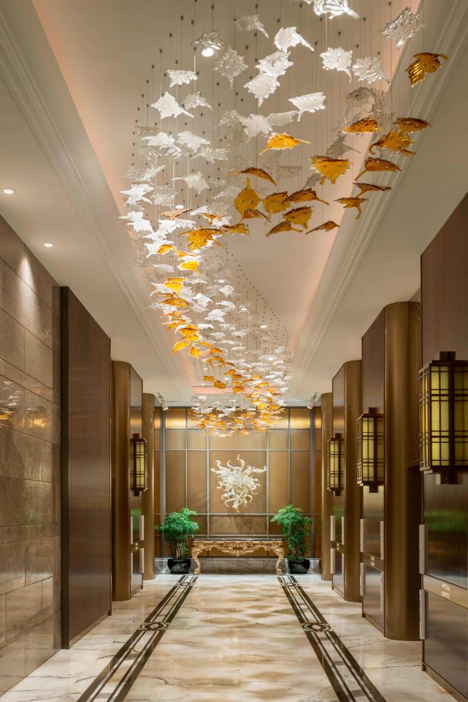 The St. Regis Shanghai Jingan Hotel - Shanghai, China - Elevetors