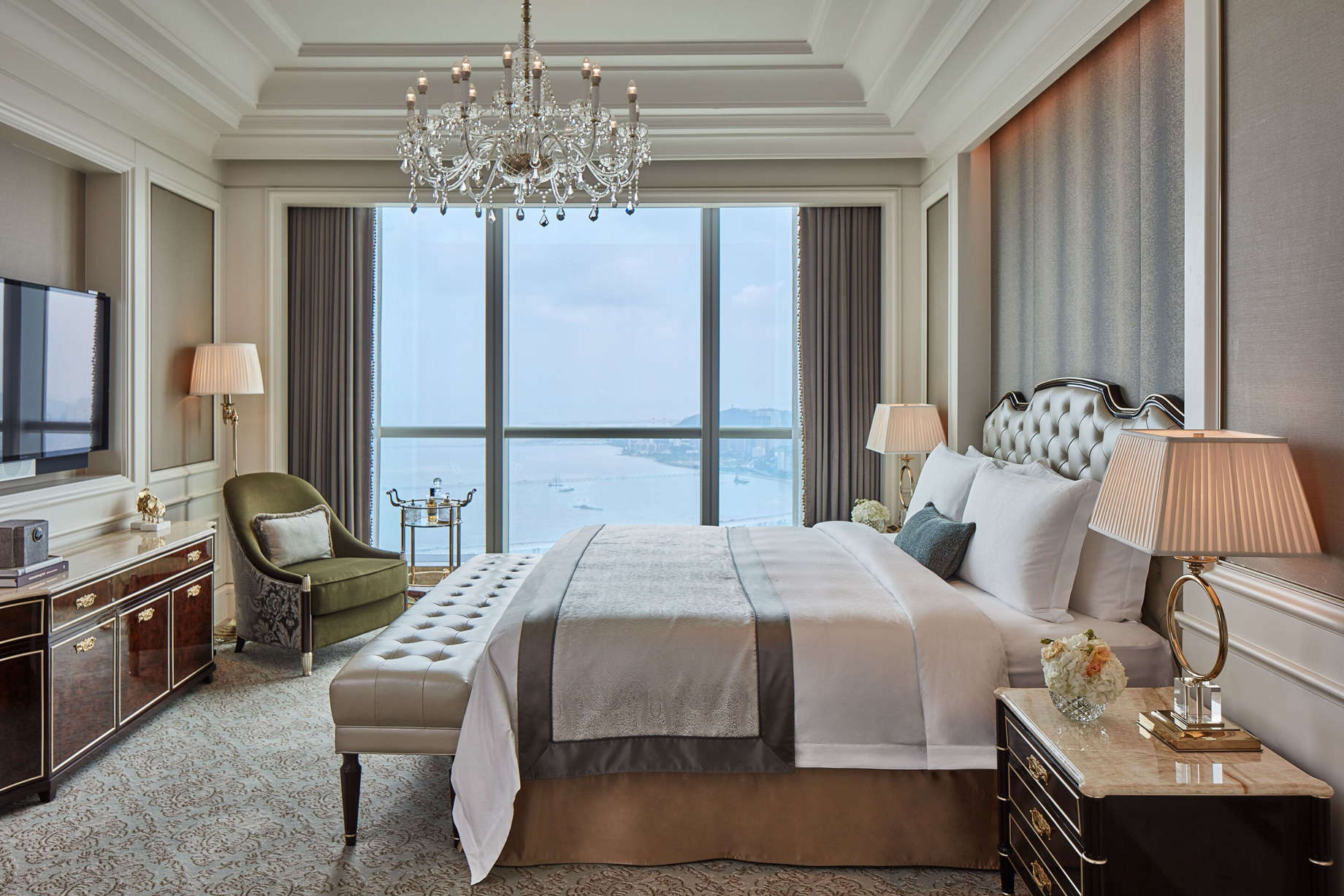 The St. Regis Zhuhai Hotel – Zhuhai, Guangdong, China – Caroline Astor Suite King Bed