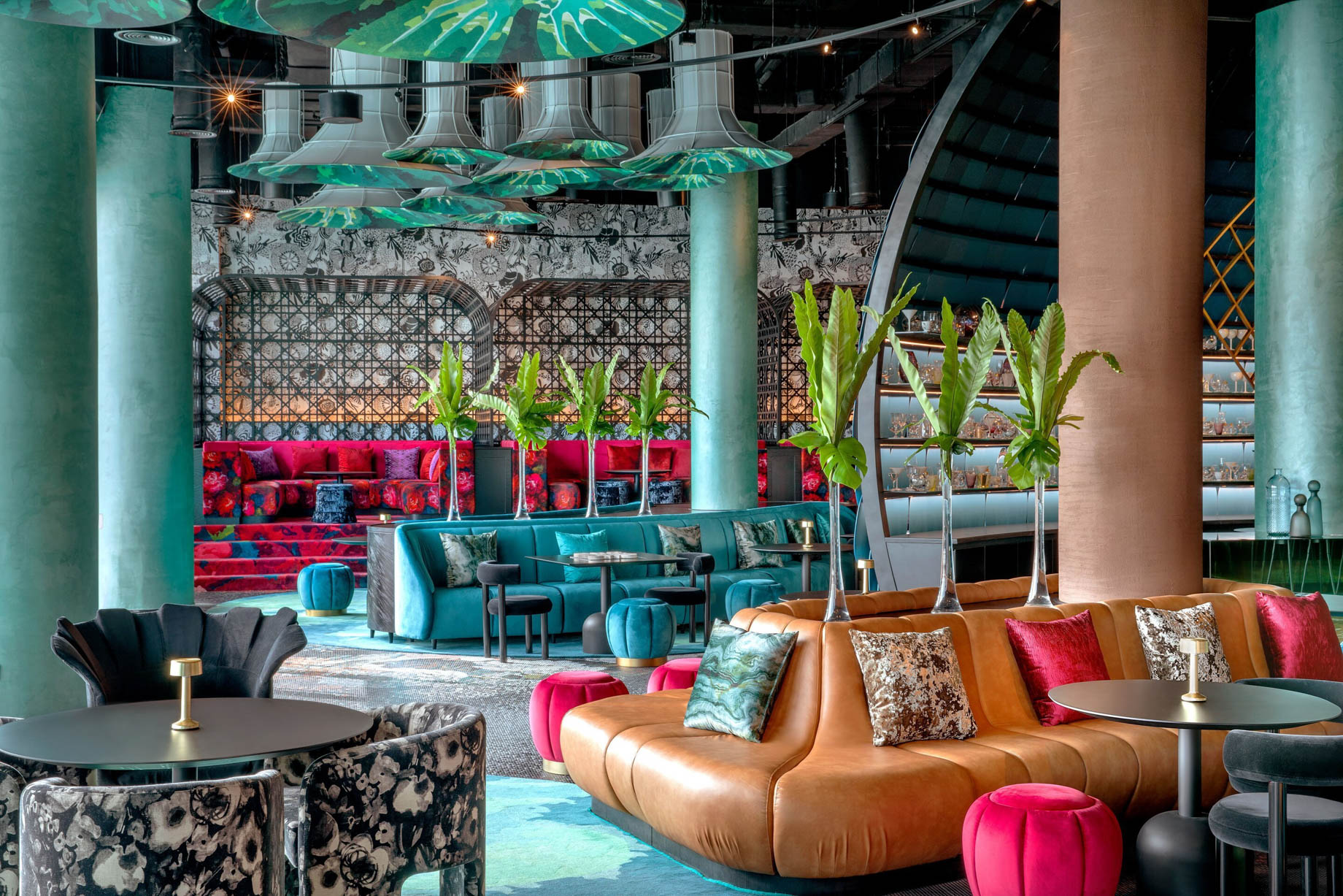 W Abu Dhabi Yas Island Hotel – Abu Dhabi, UAE – W Lounge Area