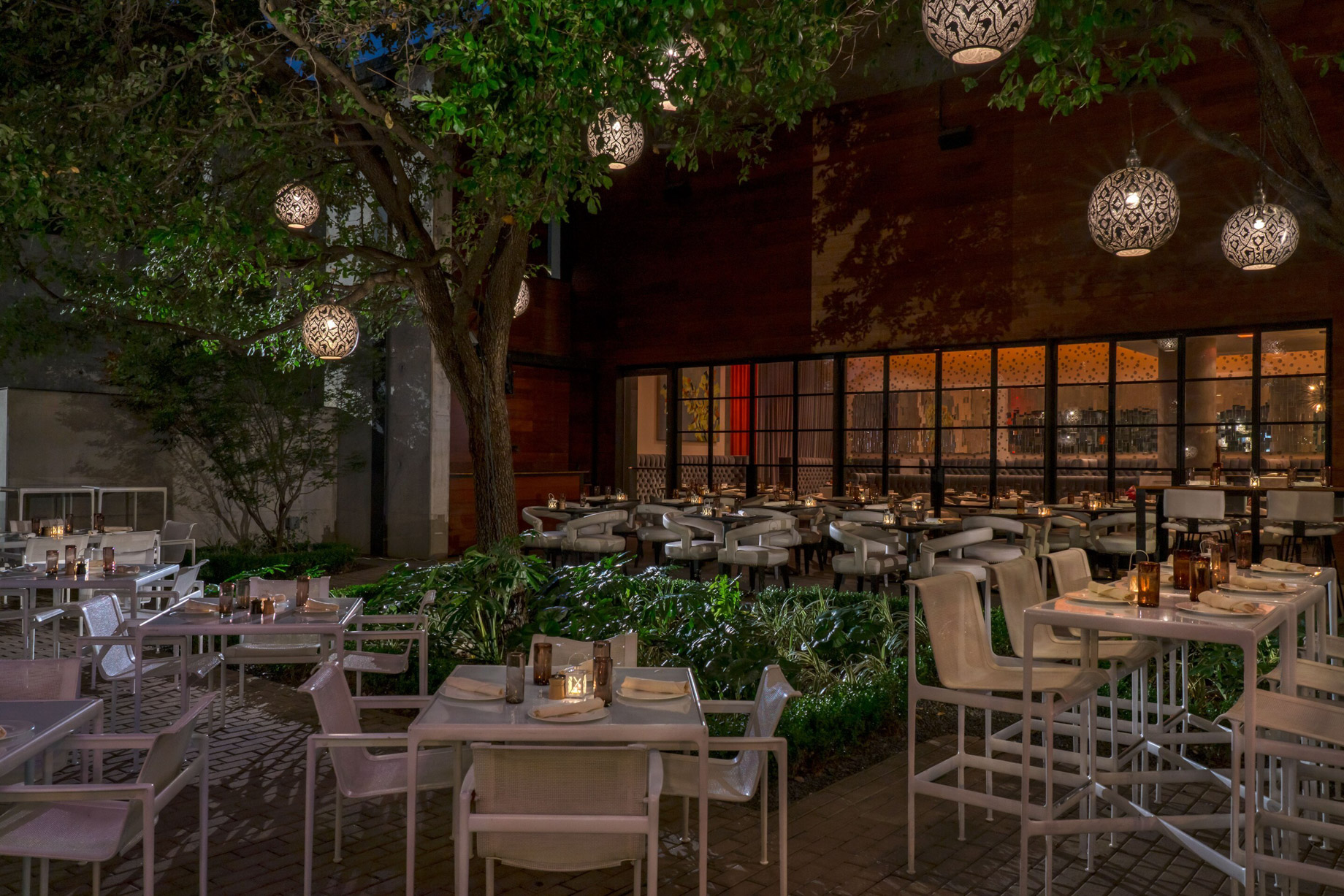 W Austin Hotel - Austin, TX, USA - Trace Patio Seating