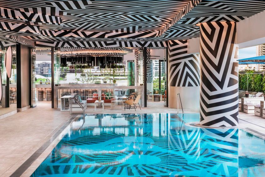 W Brisbane Hotel - Brisbane, Australia - WET Deck Pool