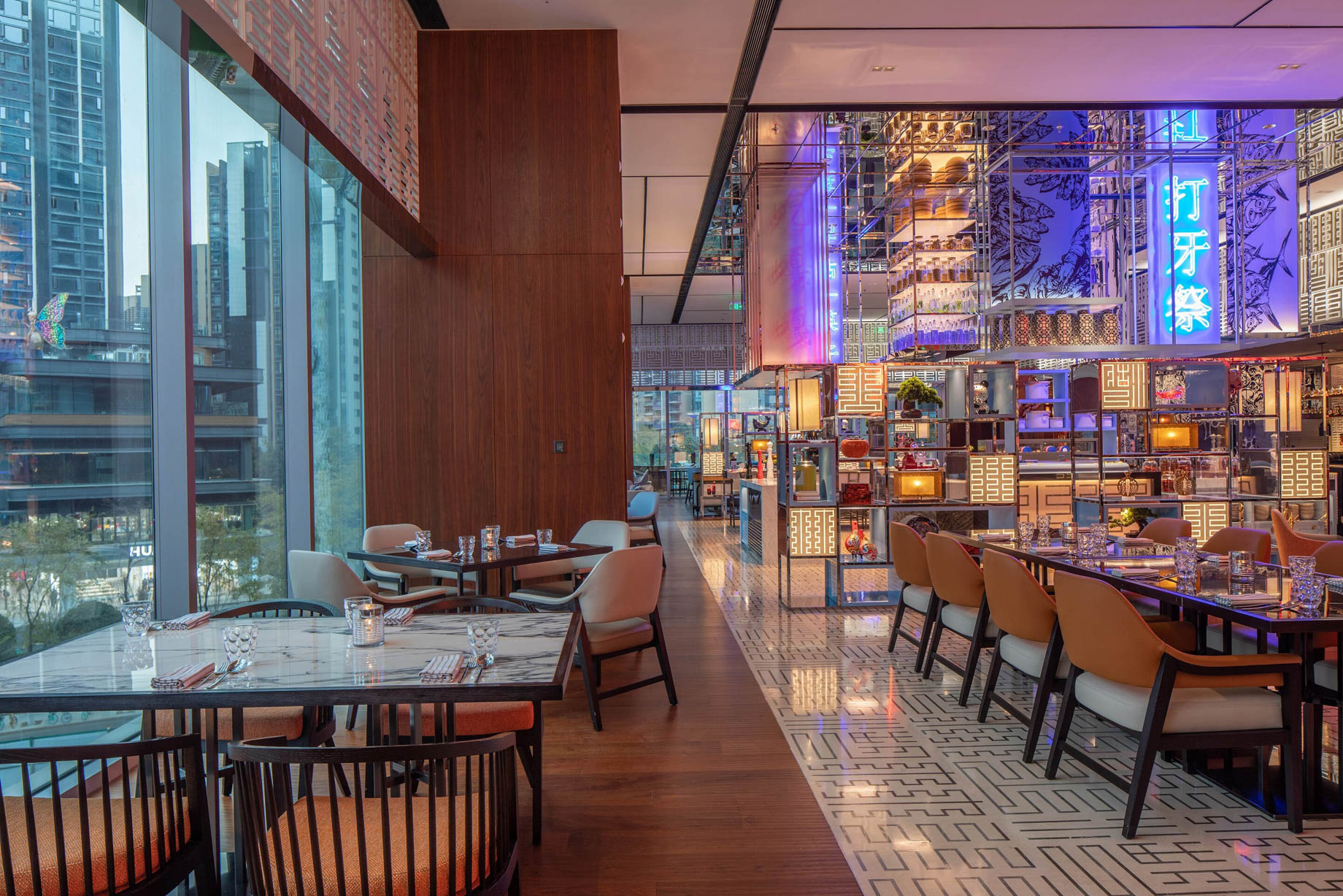 W Chengdu Hotel – Chengdu, China – ZING Tables