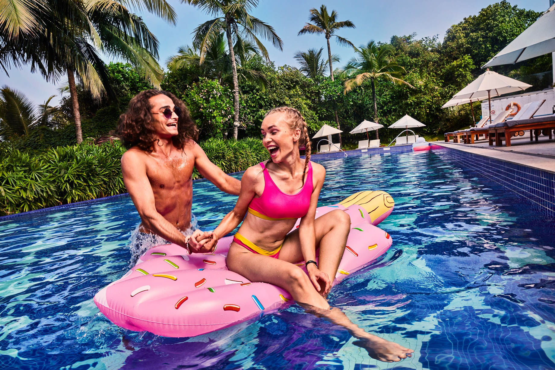 W Goa Vagator Beach Resort – Goa, India – WET Pool Fun Lifestyle